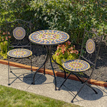 Mosaic outdoor dining online table